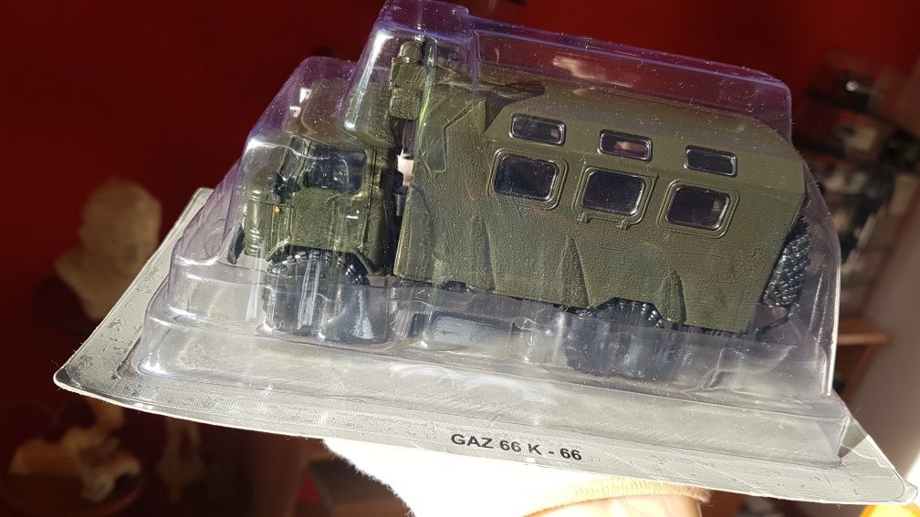 Gaz 66 K-66 Kultowe Ciężarówki PRL 1:43