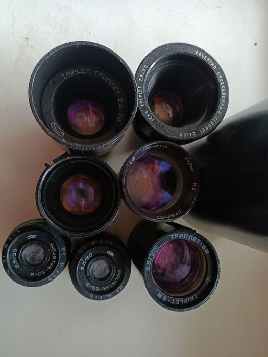 Объективы СССР раритет
