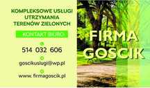 Kompleksowe usługi ogrodnicze - wycinka drzew, koszenie traw