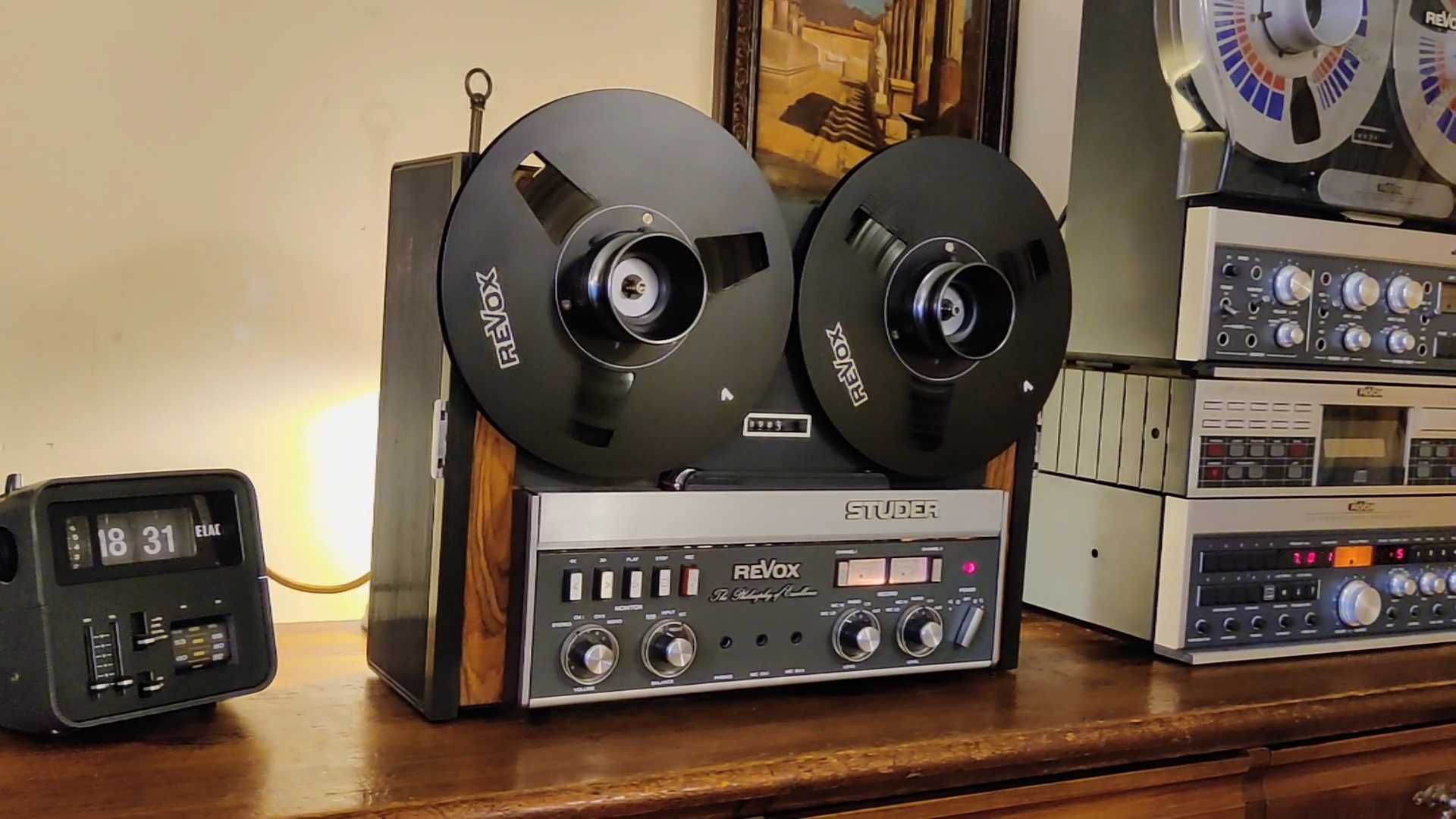 Revox A77 pełny serwis. Magnetofon szpulowy