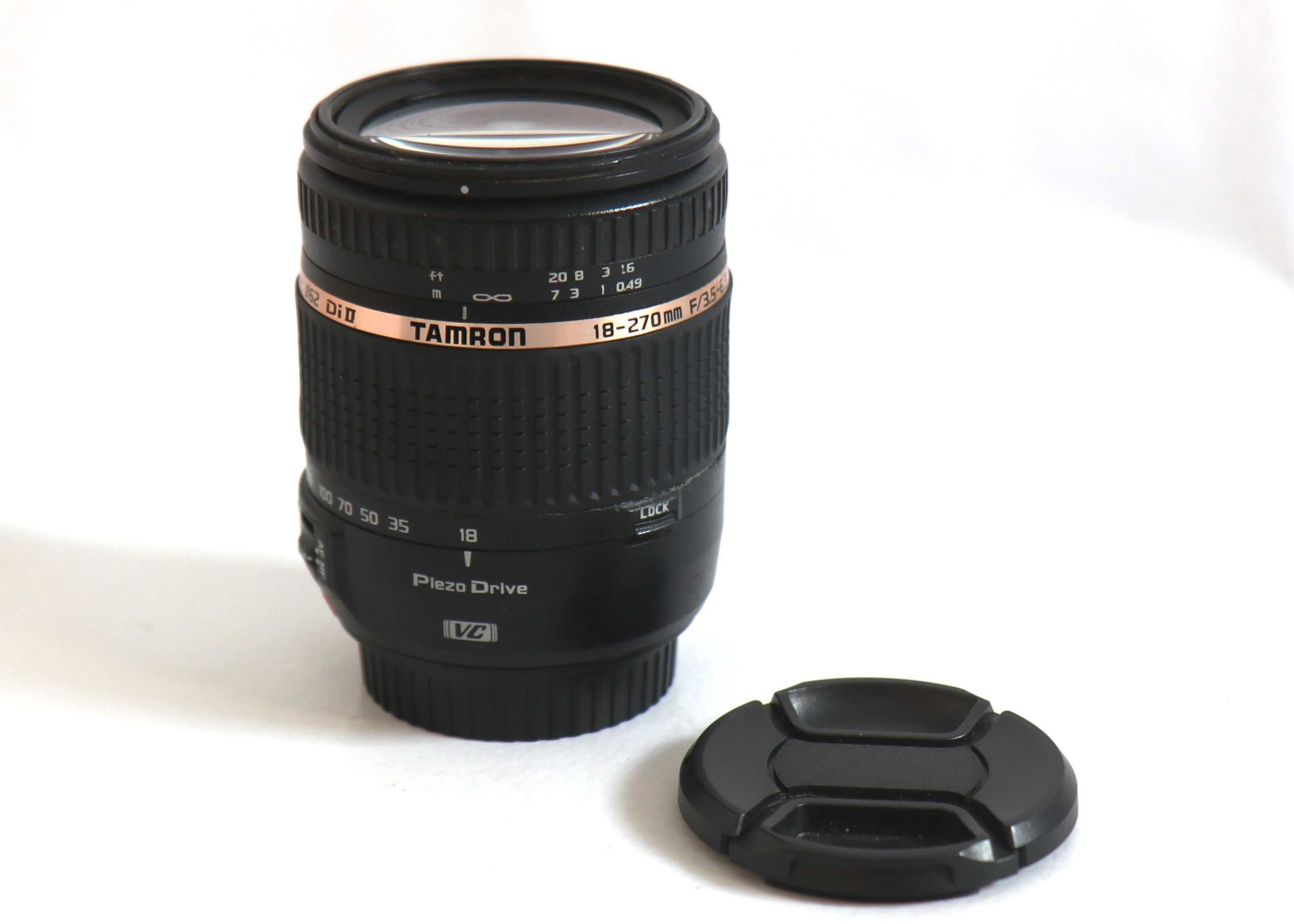 Lente Tamron 18-270mm Di II (SEM FOCO)