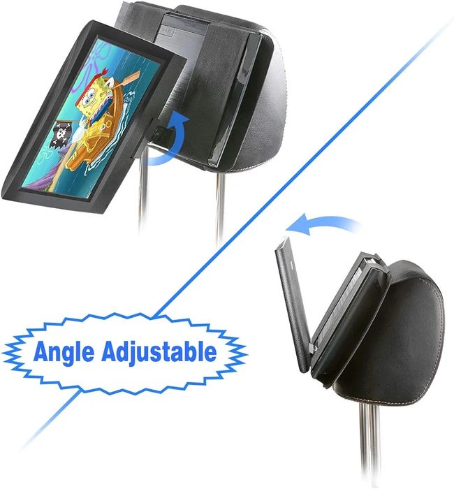 Uchwyt na zagłówek na dvd Hikig B566