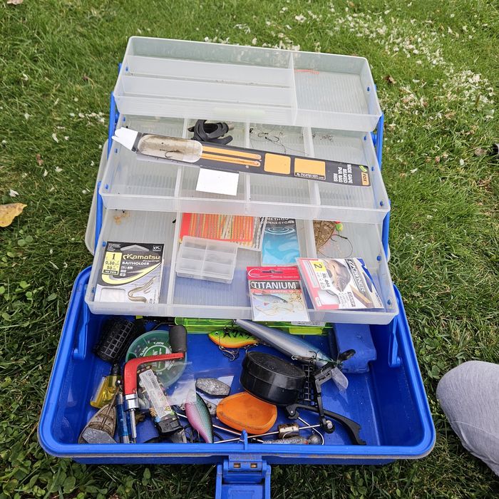 Zestaw wędkarski wszystko  razem