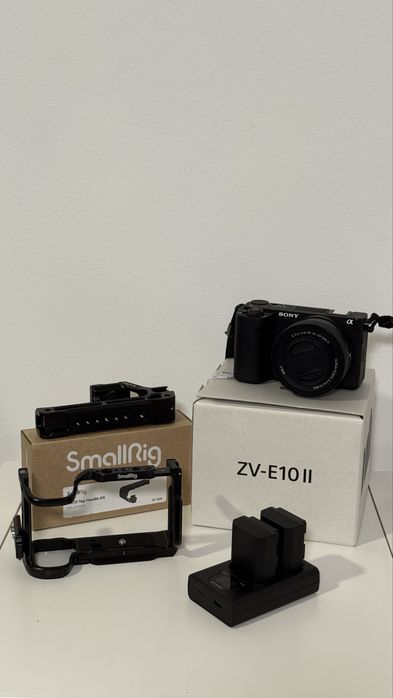 Câmera Sony ZVE10 II