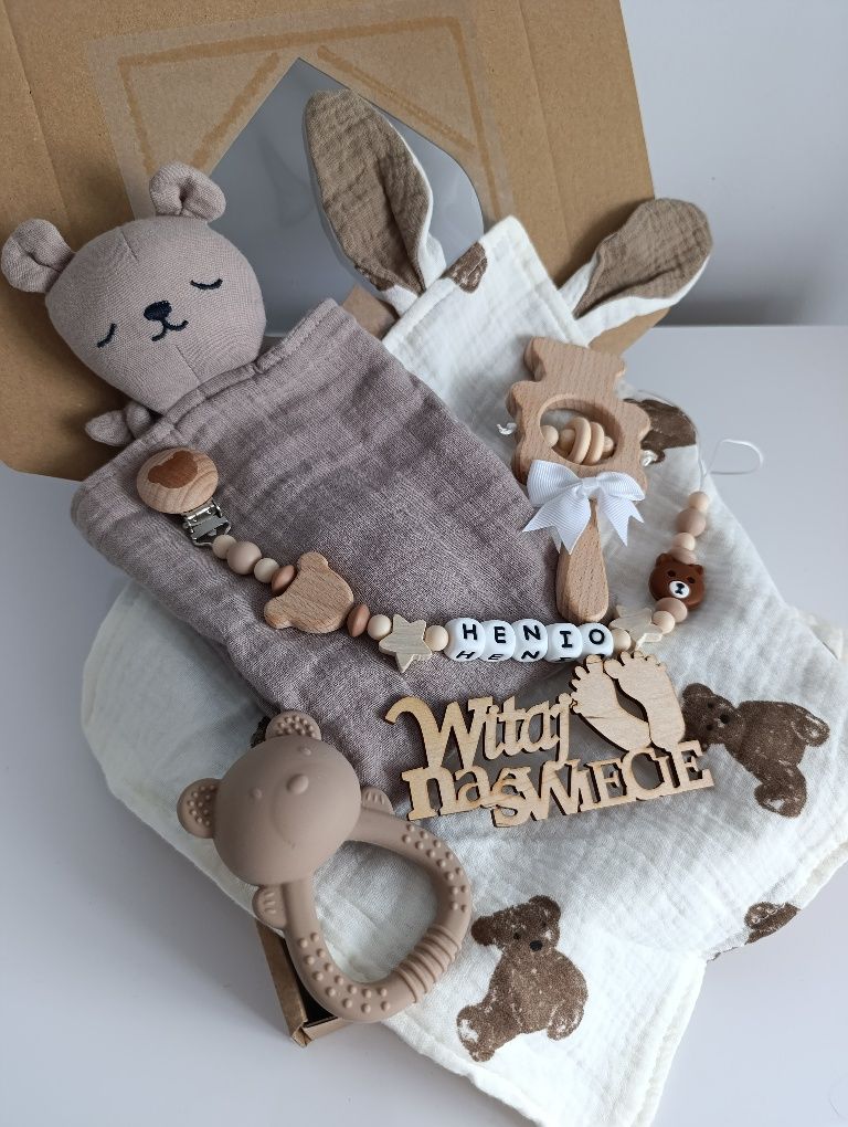 Zestaw prezentowy dla niemowlaka prezent babyshower