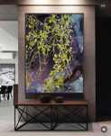Quadros, pinturas unicas, abstraçao de interior