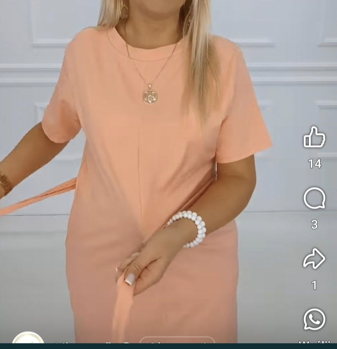 Sukienka miętowa