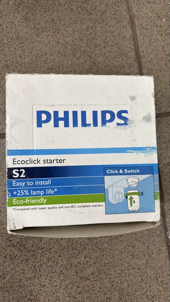 Philips starter s2 świetlówki