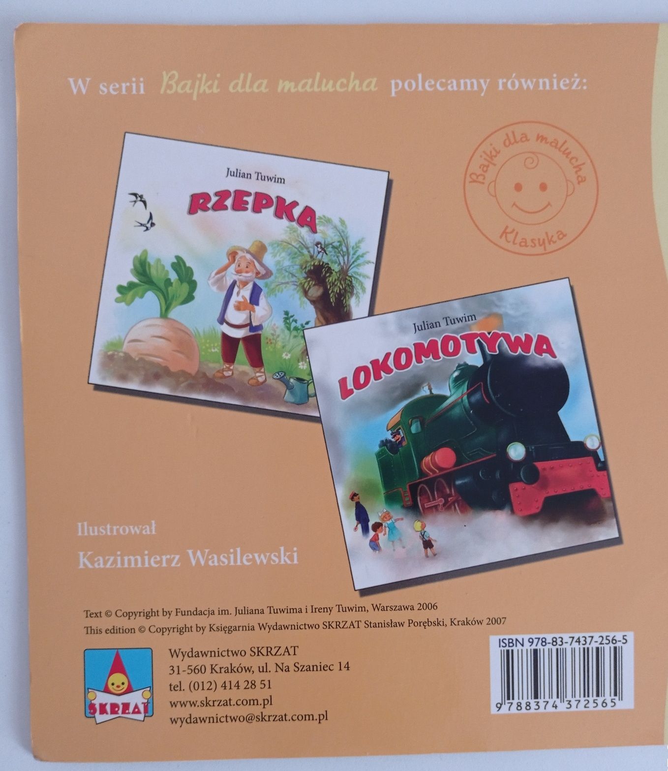 słoń Trąbalski Julian Tuwim, książeczka z obrazkami