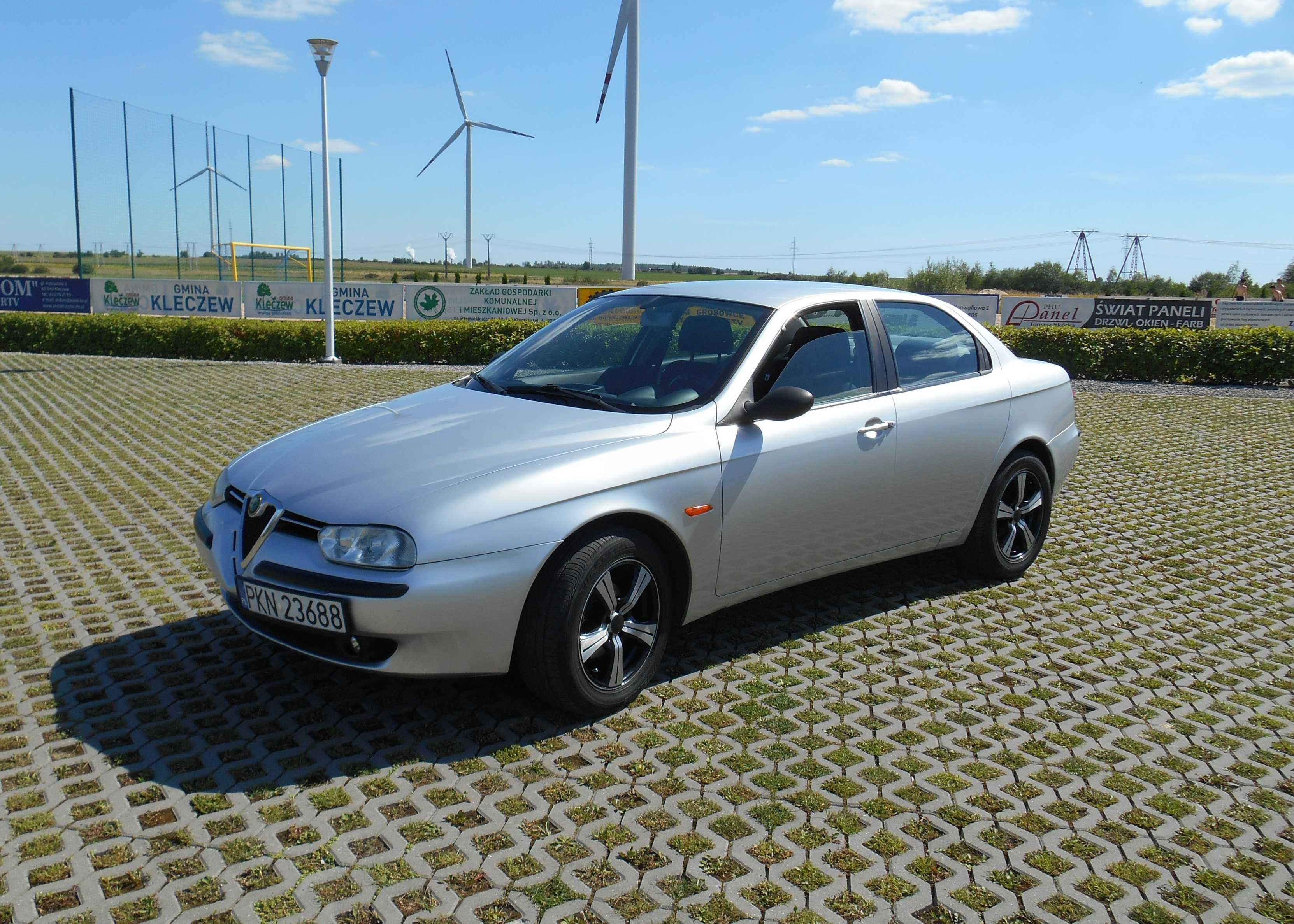 Alfa Romeo 156 1.6 Twin Spark benzyna stan bardzo dobry, opłaty ważne