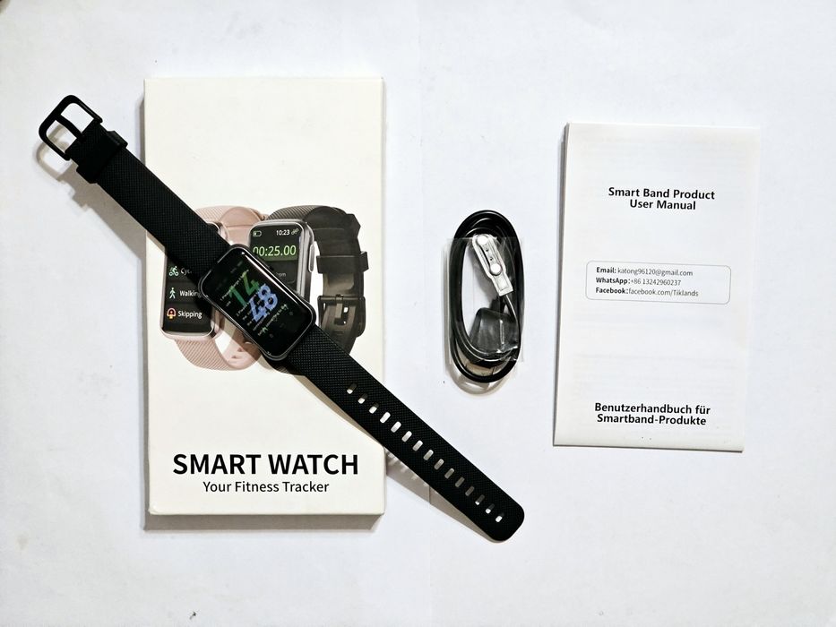 Фітнес годинник TIMU T32 Black