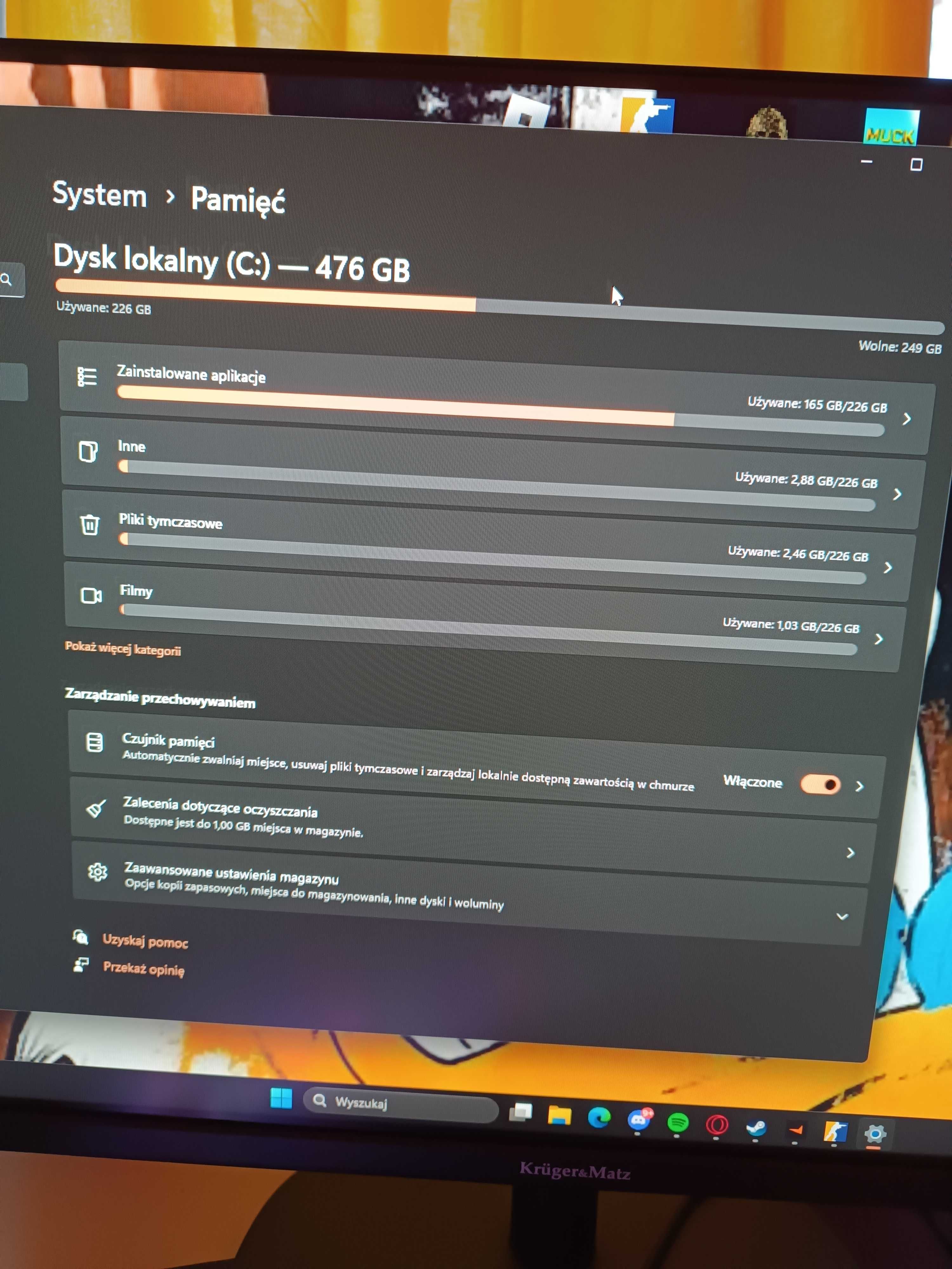 Świetny komputer do pracy i grania RGB+cooler