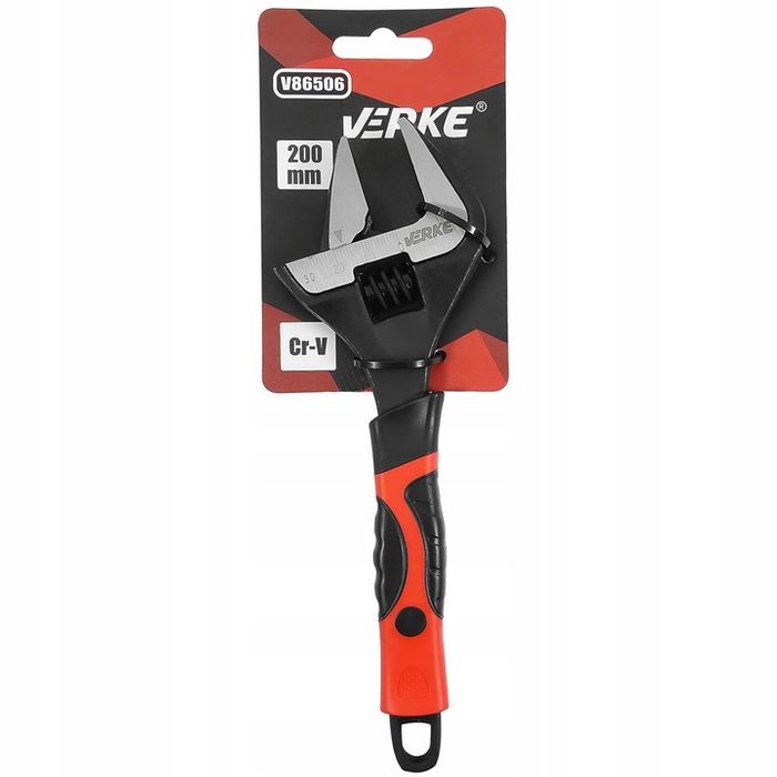 Klucz Nastawny Szwed Szwedzki 200mm Do Rur Hydrauliczny Francuski Fran