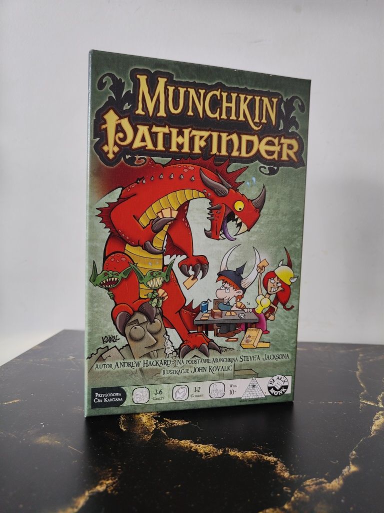 Gra Munchkin Pathfinder -Unikat