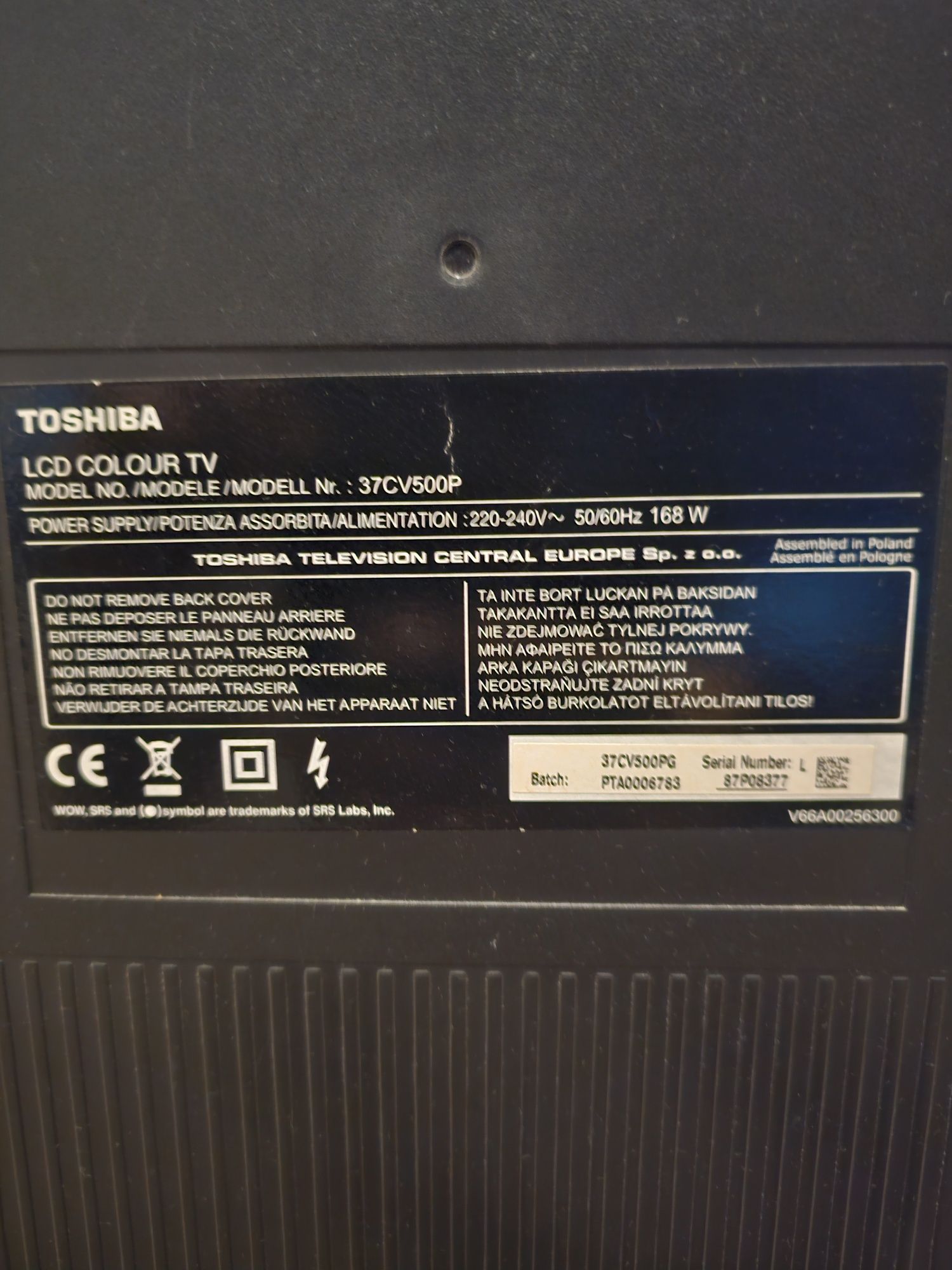 Telewizor TOSHIBA