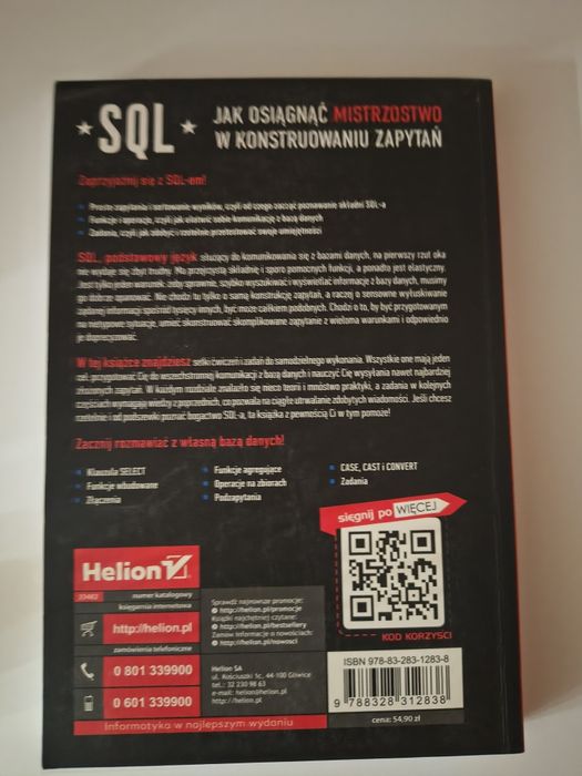 SQL "jak osiągnąć mistrzostwo w konstruowaniu zapytań"