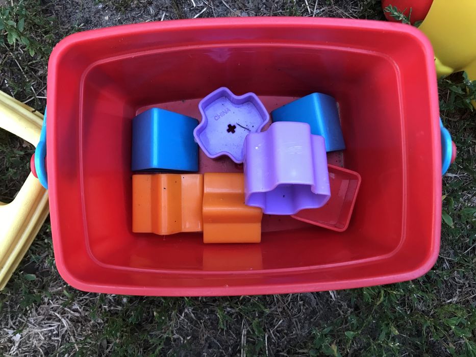 Klocki kształty fisher price