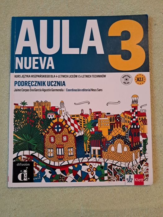 Aula Nueva 3 podręcznik i ćwiczenie Nowe