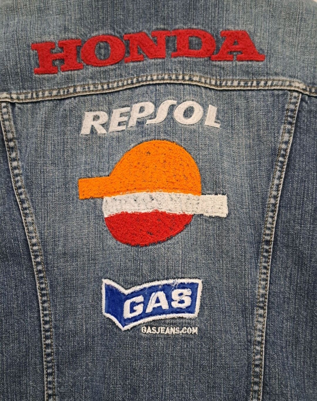 Repsol Honda GASstyle jeans damska XL kurtka codzienna