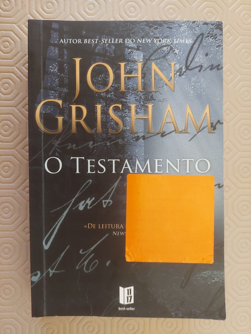 O Testamento - John Grisham (livro de bolso)
Livro de bolso
de John Gr