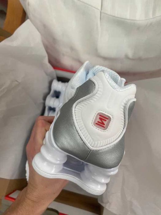 Buty meskie Mokasyny Nike_Shox_TL_White R.38