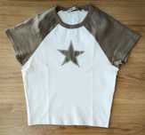 Bluzka top cropp roz. M NewYorker