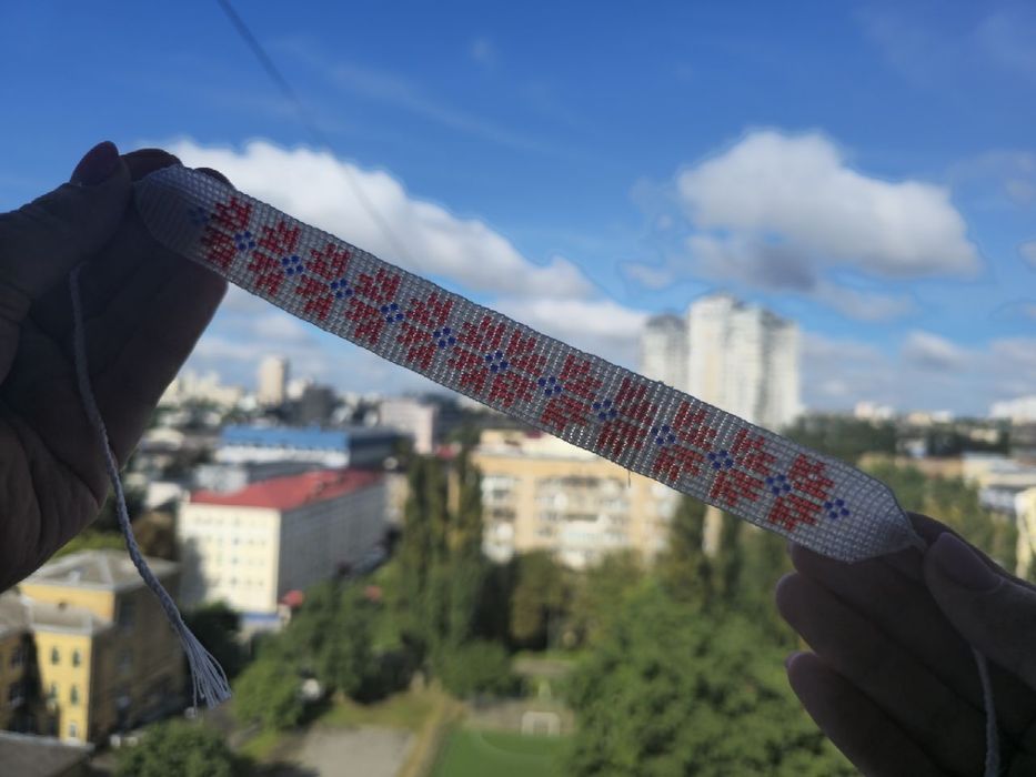 Стрічковий гердан на шию