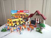 Playmobil szkoła, autobus dla dzieci