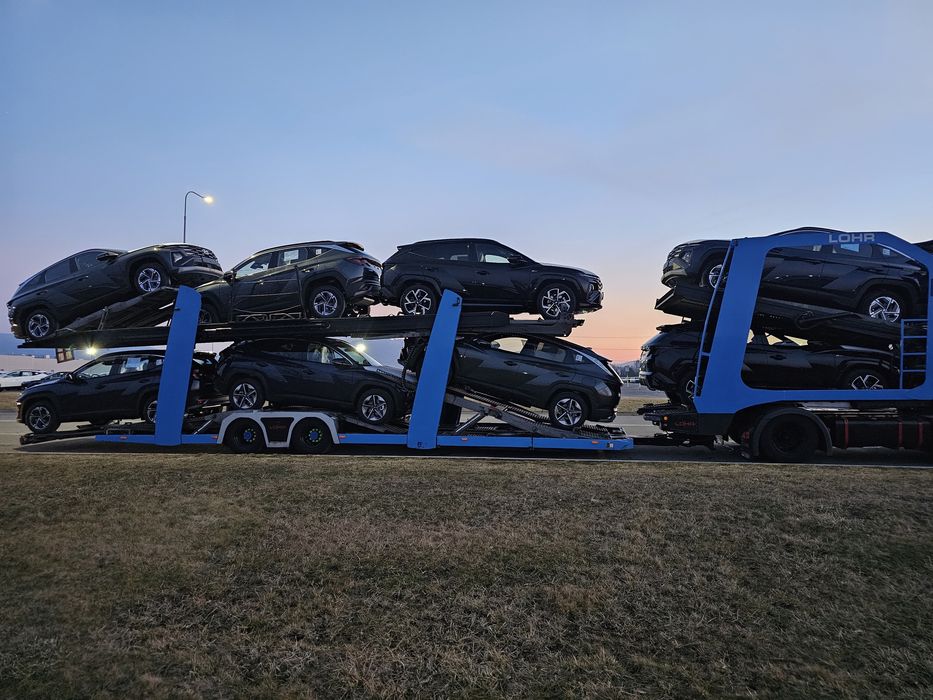 Tansport pojazdów z Włoch/Słowenii/Chorwacji do Polski