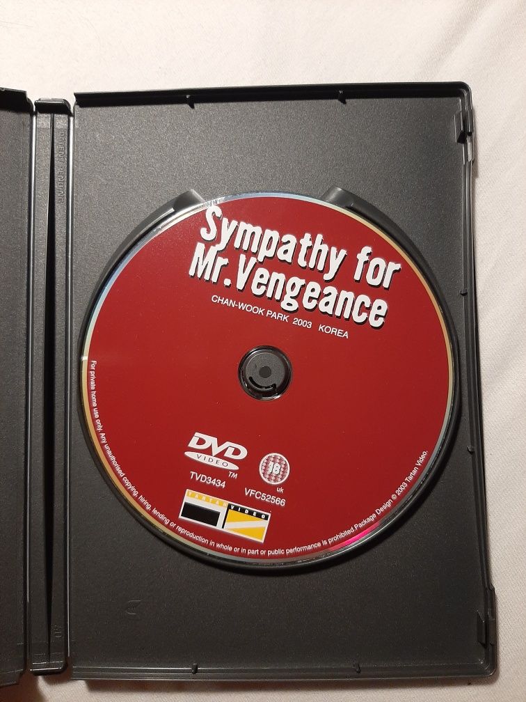 Sympathy for Mr. Vengeance - film thriller koreański, DVD