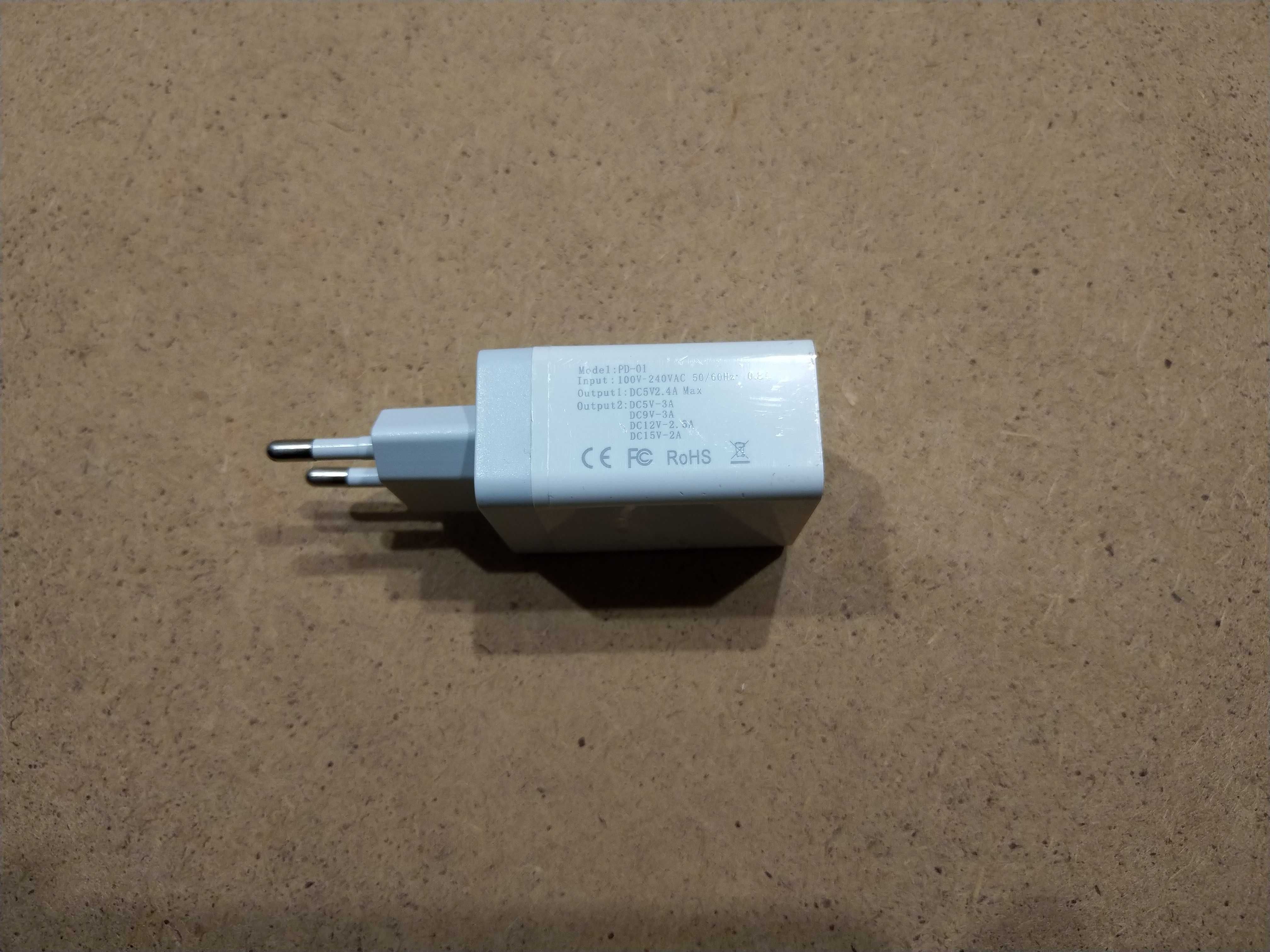 CRDC зарядное устройство USB + type-c с быстрой зарядкой 30 Вт