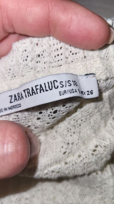 Bluzka beżowa zara 36