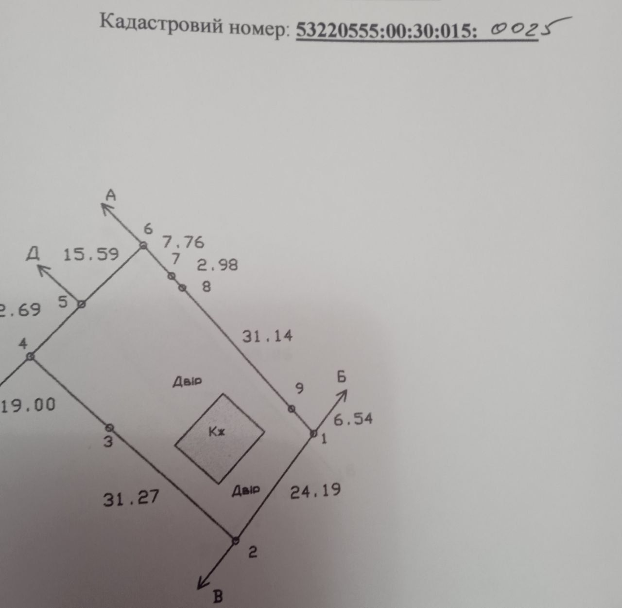 Продам участок під забудову