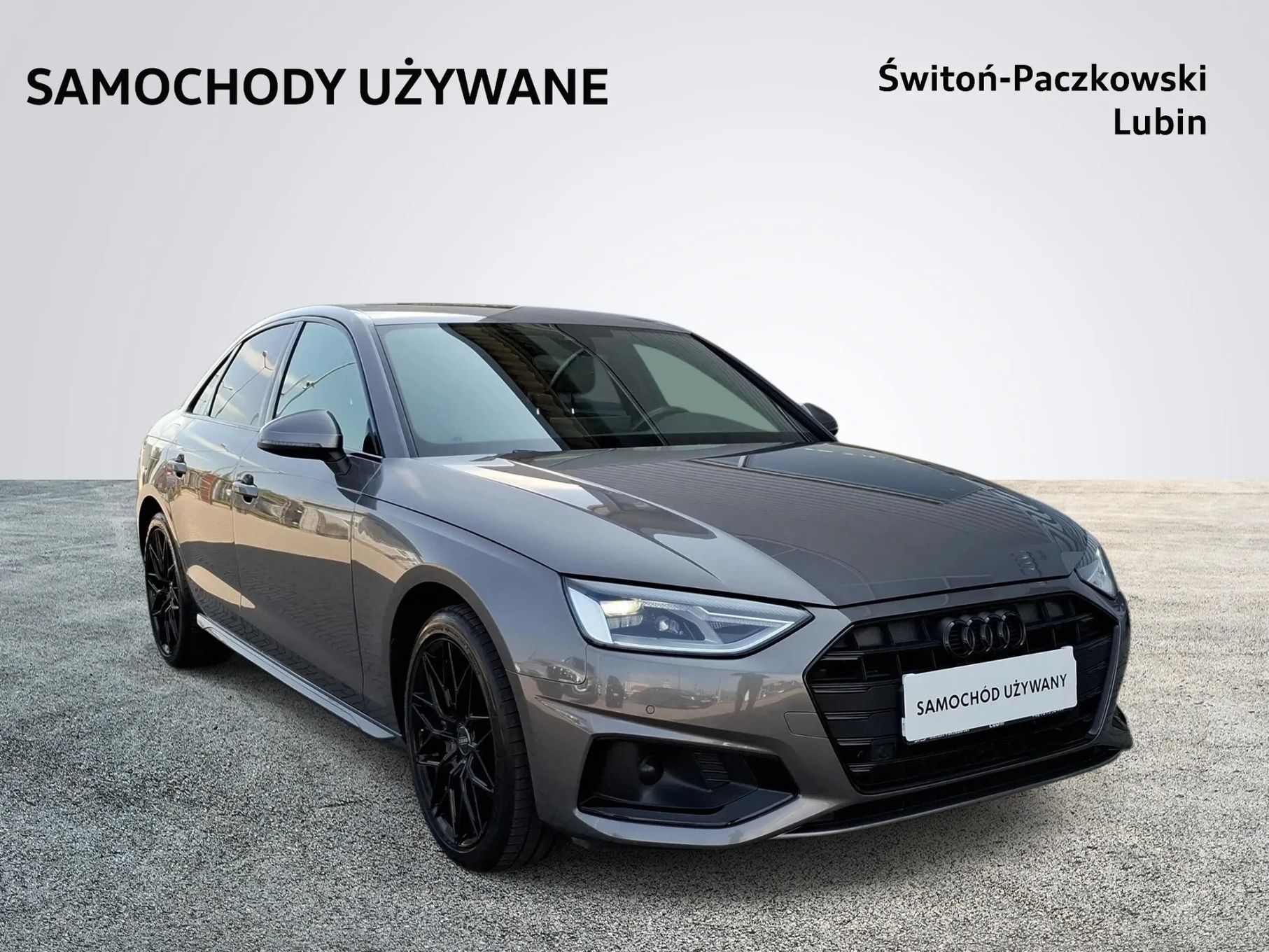Audi A4 Serwisowany, F VAT23%, Kamera, Czujniki, LED, Gwarancja