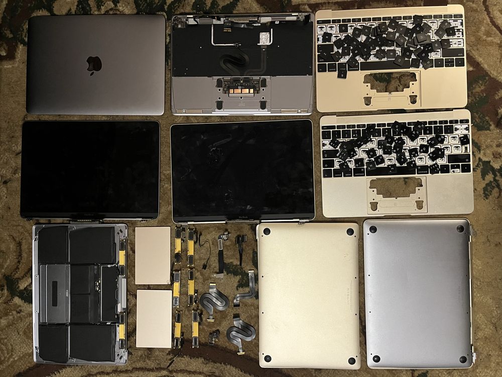 запчастини для macbook 12 a1534 2015/16/17