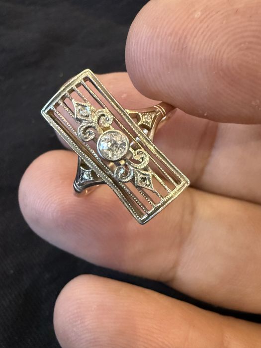 Кольцо бриллианты ссср