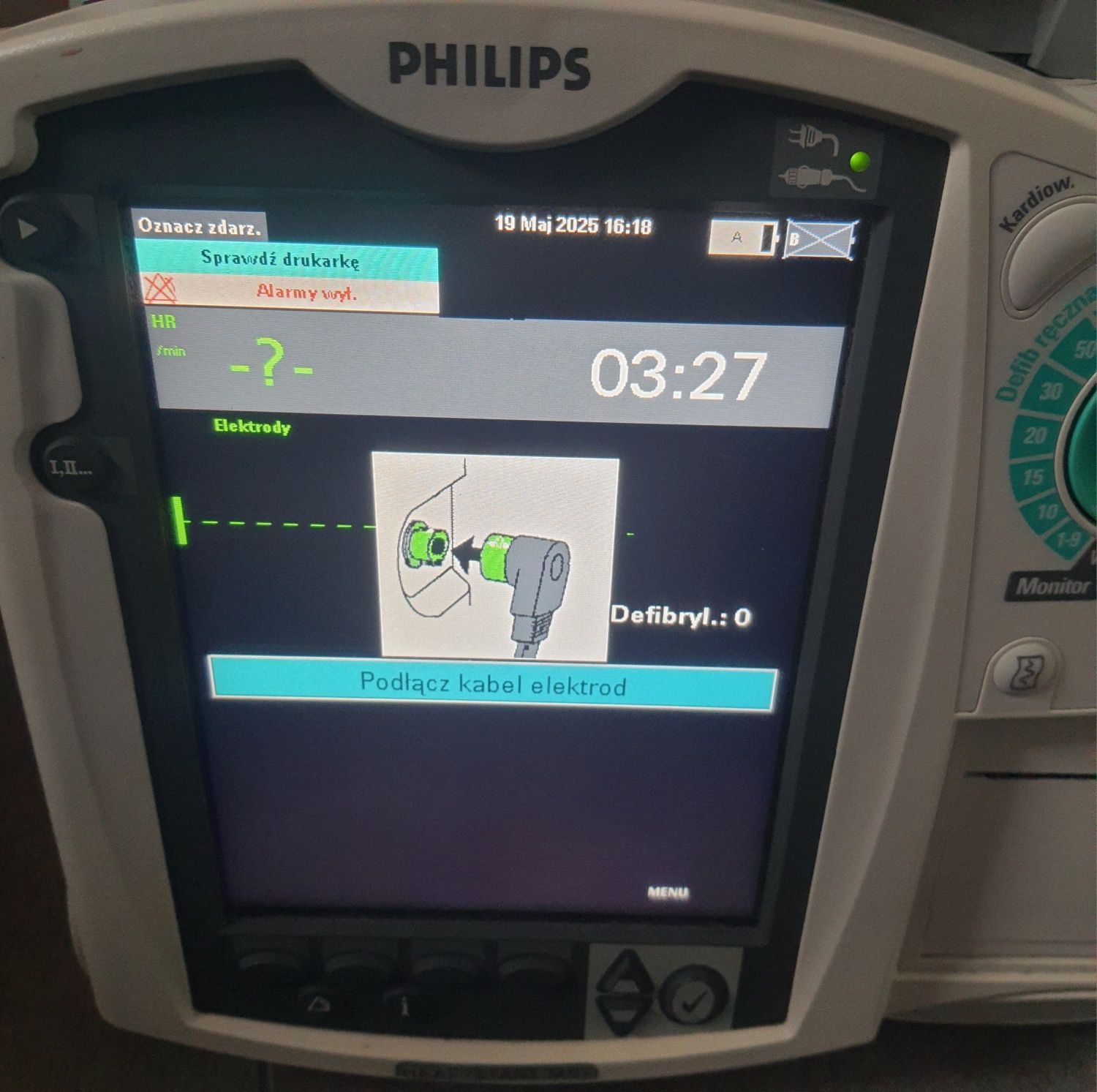 Defibrylator PHILIPS Heartstart MRX