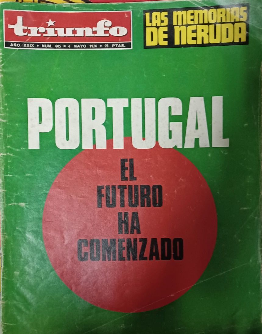Revistas Triunfo - 50 anos de 25 de abril.