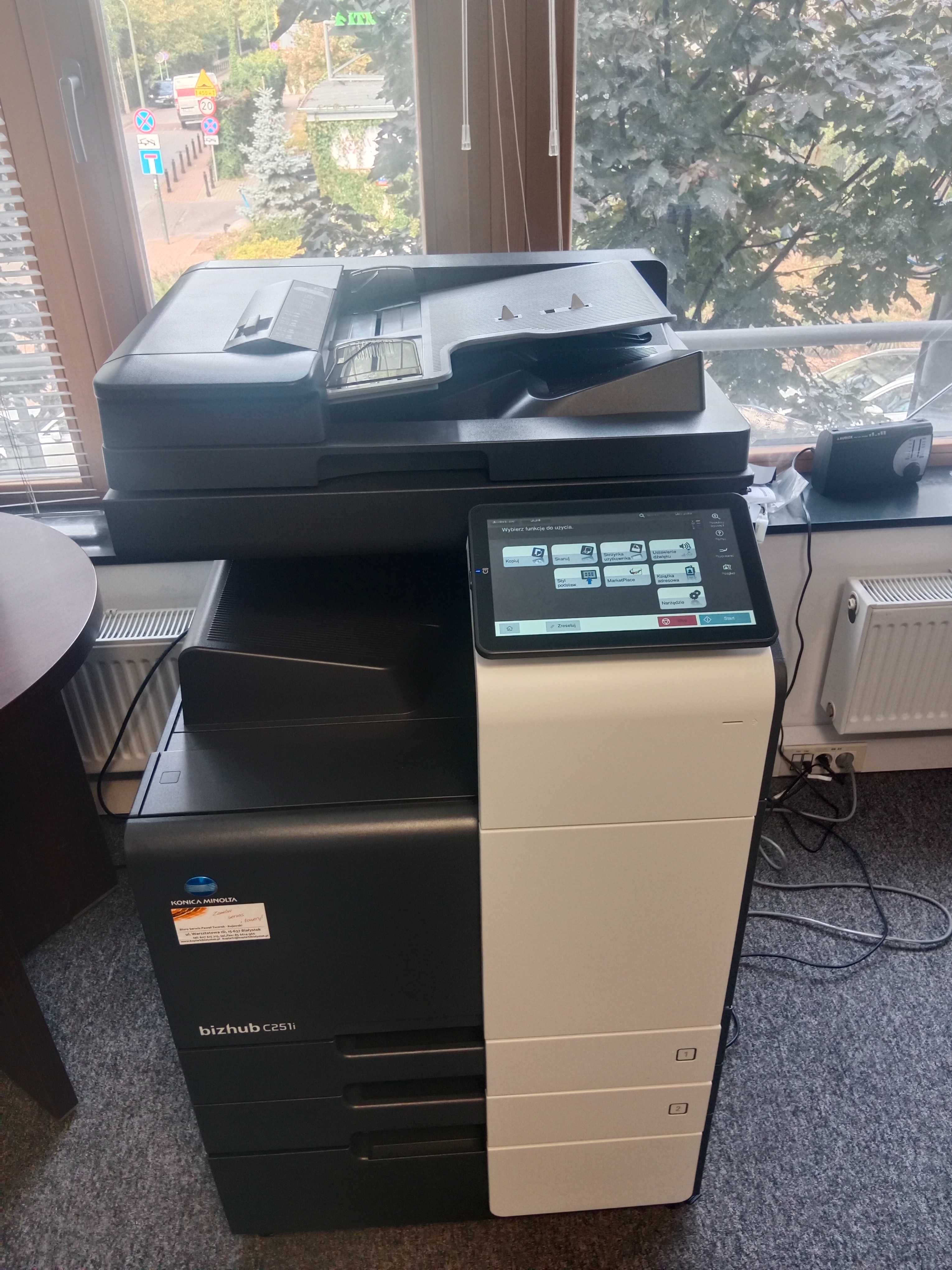 DRUKARKA Laserowa MFP Konica Minolta C251i NOWA Z TONERAMI I GWAR.