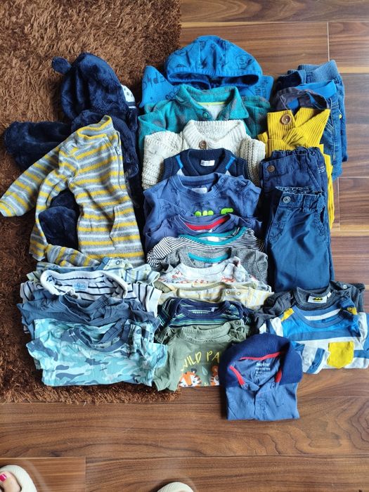 Ubranka dla chłopca 74