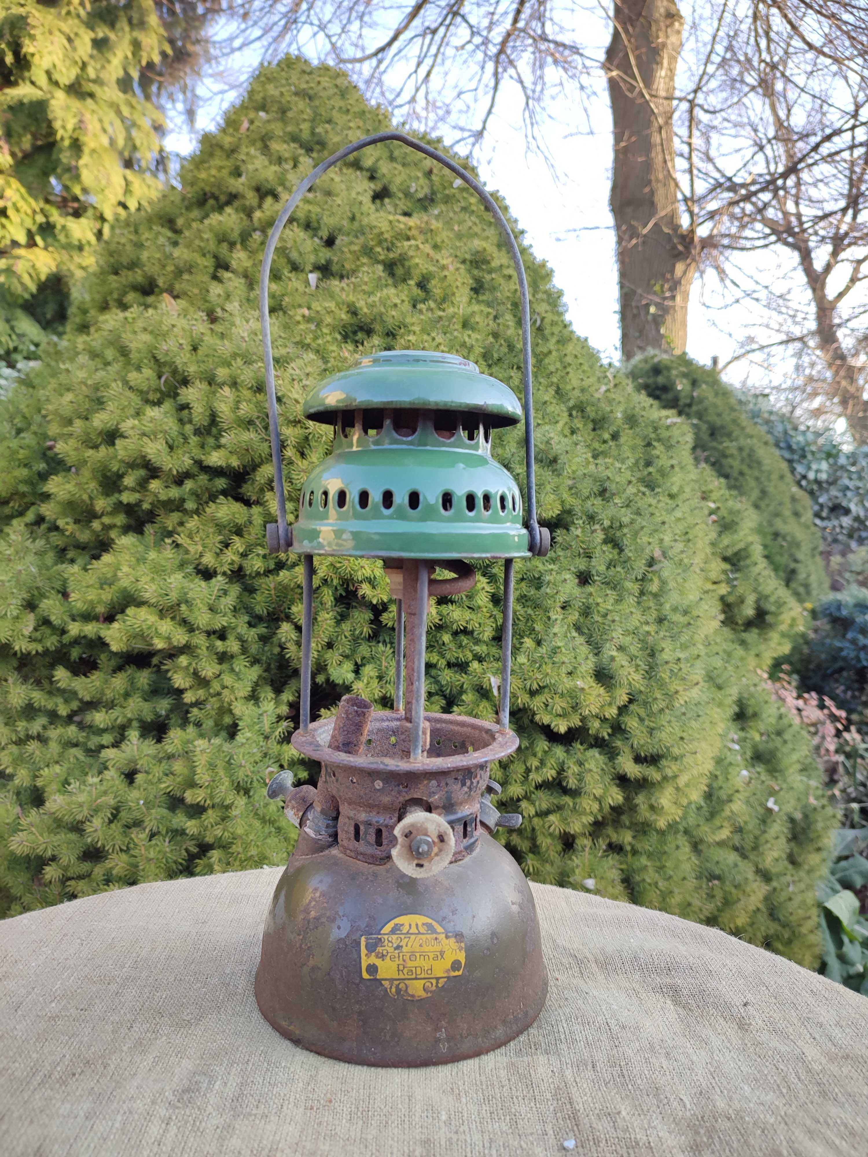 Stara lampa ciśnieniowa naftowa Petromax