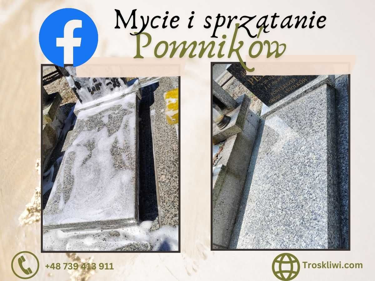 Sprzątanie i odnawianie grobów Nowa Ruda, Bystrzyca ,Kłodzko.