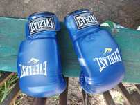 перчатки боксерские Everlast 10 oz синие