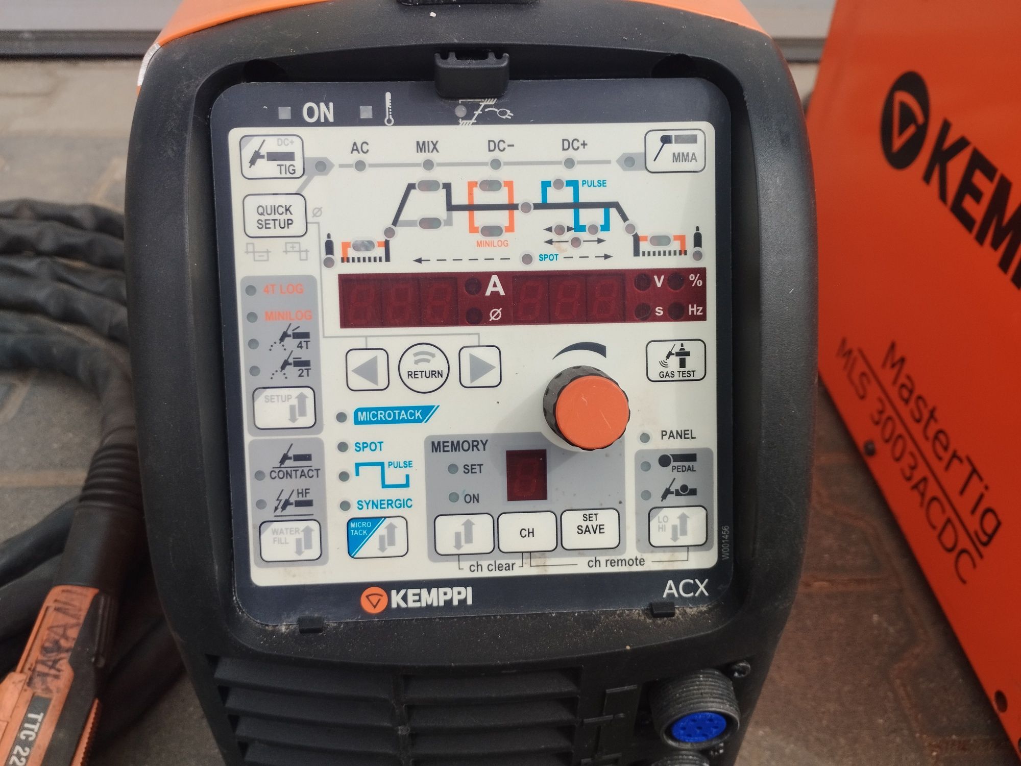 Spawarka tig AC/DC kemppi mastertig mls 300A 3003 puls