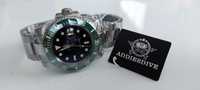 Nowy zegarek sportowy Addiesdive Submariner diver nurek "Kermit"