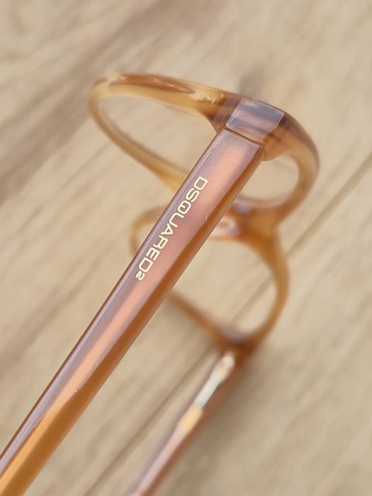 Stylowa oprawka damska w kolorze Honey DQ 5108  DSQUARED2 !