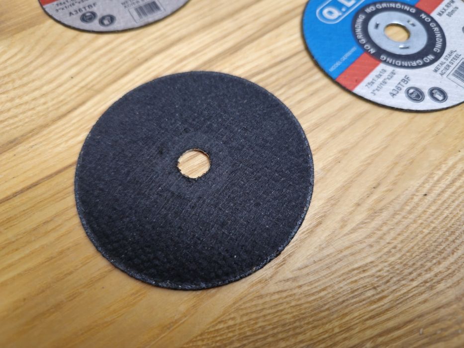 Комплект 10шт Диски 76мм Отрезные по металлу Для мини болгарки ушм