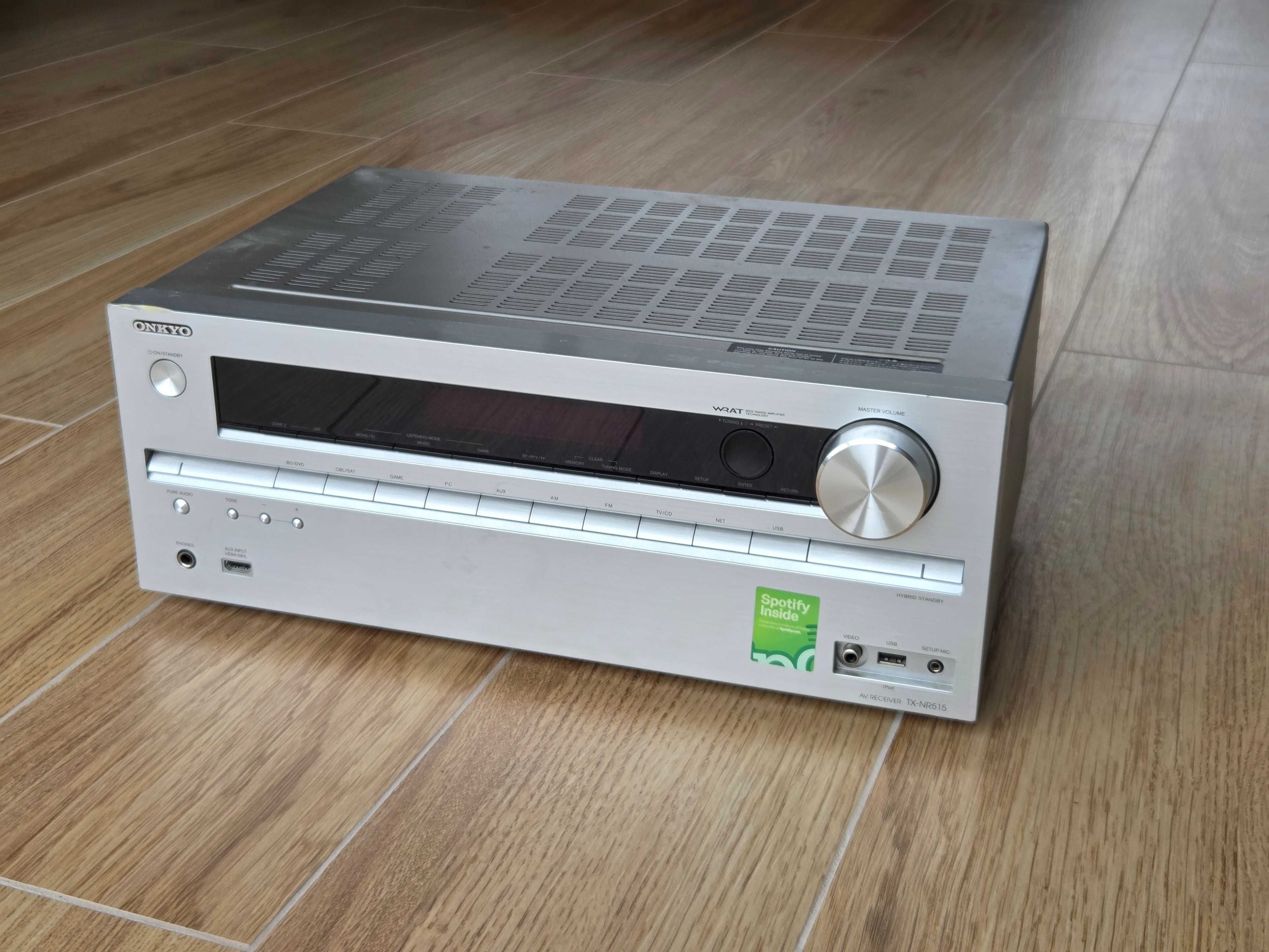 amplituner 7.2 Onkyo TX-NR515 Spotify