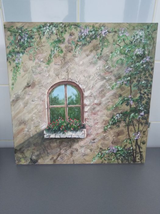 Очень красивая картина акрил, 40х40 см