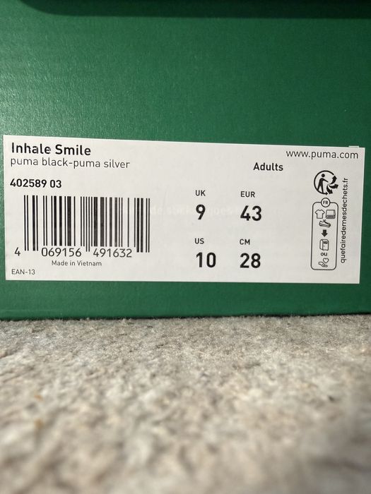 Puma Inhale Smile | Оригінал | 43 розмір